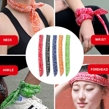 Cooling Scarf Summer Neck Wrap for Hot Weather by HitMyNeed