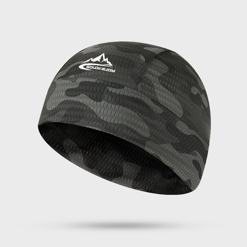 Cooling Skull Cap Helmet Liner for Sports & Cycling green-camouflage by HitMyNeed