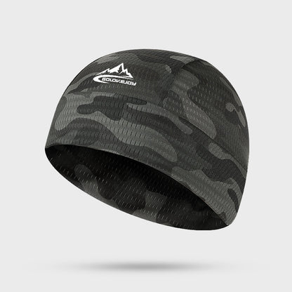 Cooling Skull Cap Helmet Liner for Sports & Cycling green-camouflage by HitMyNeed