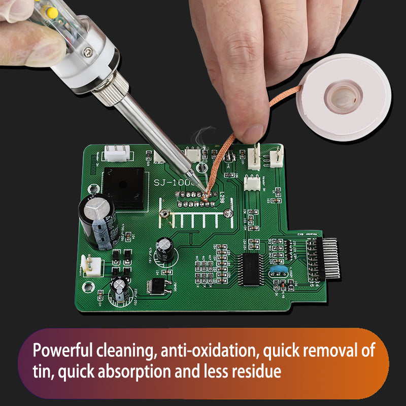 Copper Desoldering Wick Solder Removal Braid 3mx3-0mm by HitMyNeed