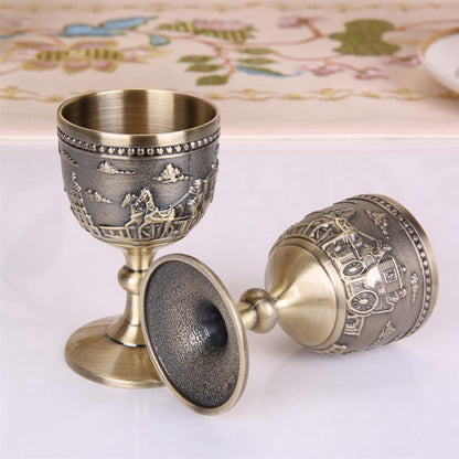 Copper Mini Wine Goblet Cup by HitMyNeed