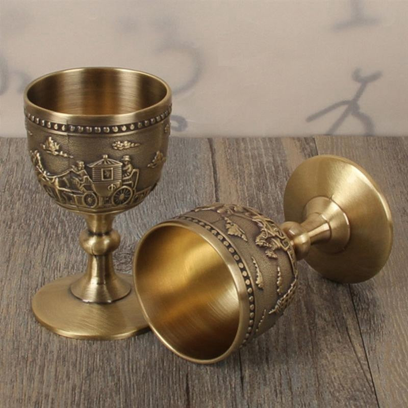 Copper Mini Wine Goblet Cup by HitMyNeed