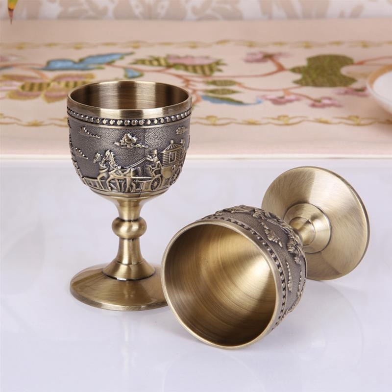 Copper Mini Wine Goblet Cup by HitMyNeed