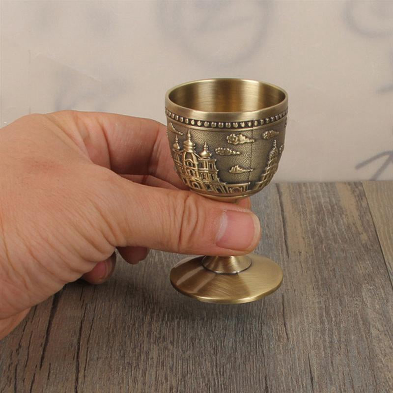 Copper Mini Wine Goblet Cup by HitMyNeed
