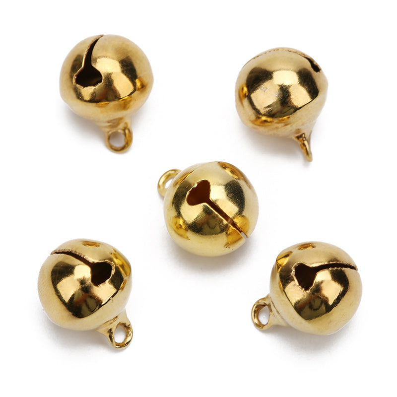 Copper Small Jingle Bells for DIY Crafts by HitMyNeed