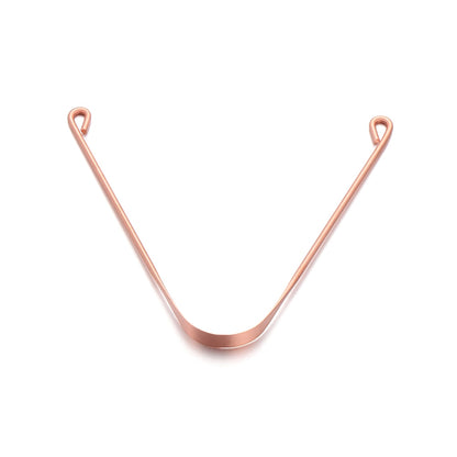 Copper Tongue Scraper for Daily Oral Hygiene by HitMyNeed