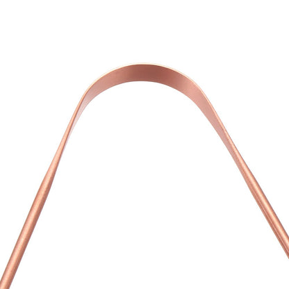 Copper Tongue Scraper for Daily Oral Hygiene by HitMyNeed
