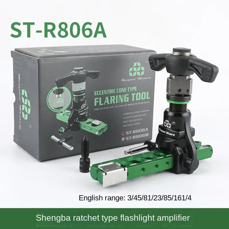 Copper Tube Expander & Flaring Tool Kit Ratchet Dual-Use by HitMyNeed