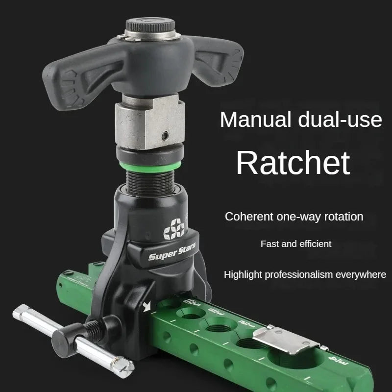 Copper Tube Expander & Flaring Tool Kit Ratchet Dual-Use by HitMyNeed