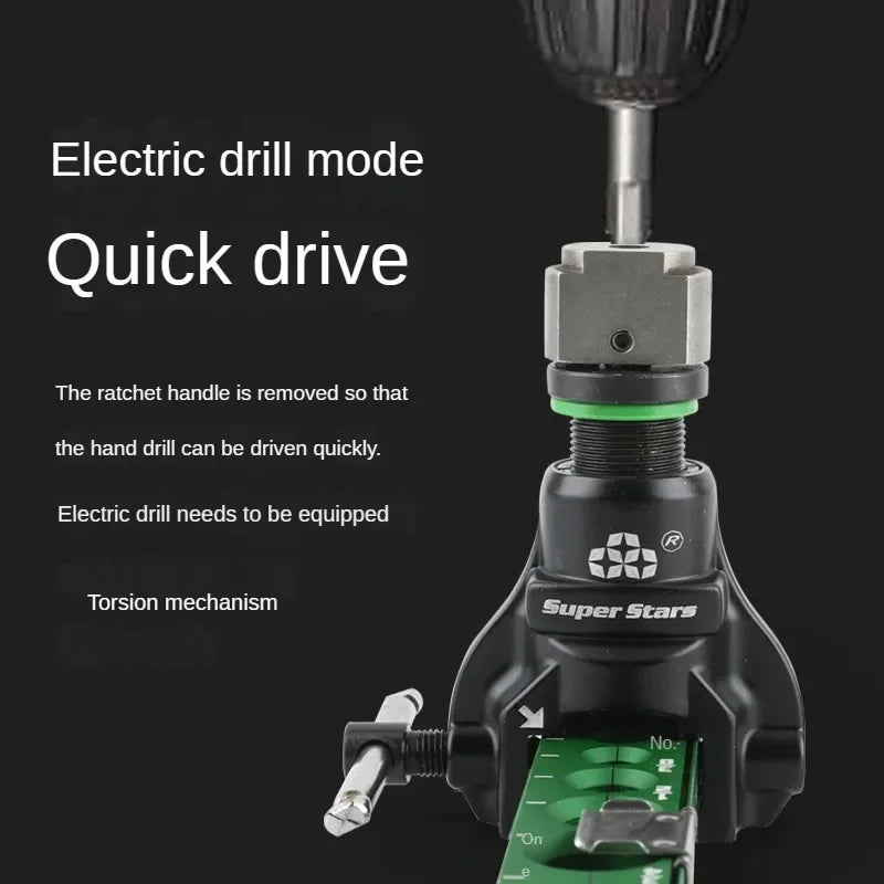 Copper Tube Expander & Flaring Tool Kit Ratchet Dual-Use by HitMyNeed