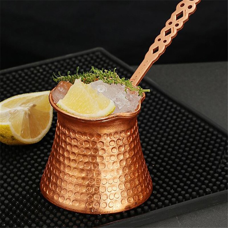 Copper Turkish Coffee Pot with Long Handle by HitMyNeed