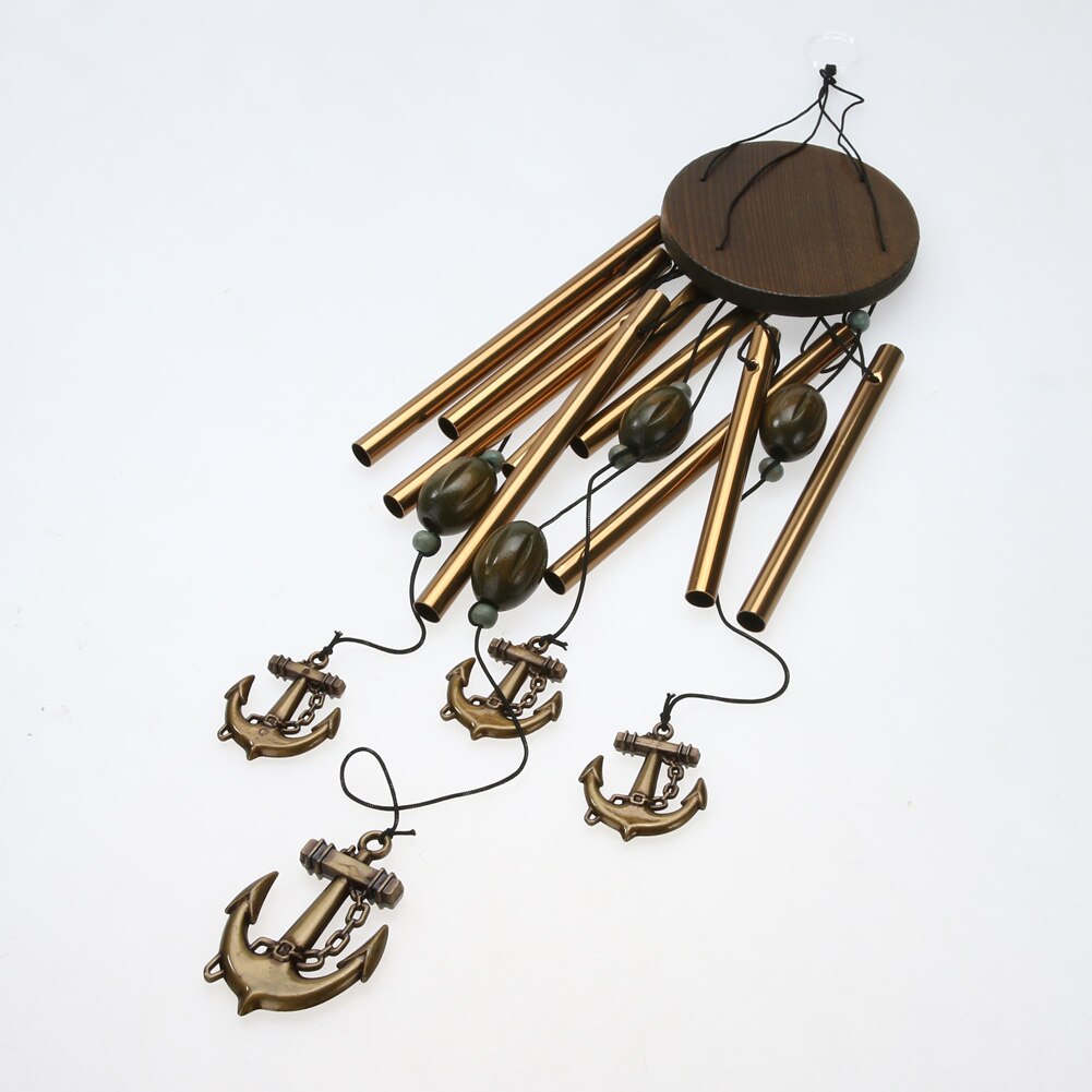 Copper Wind Chimes Outdoor Hanging Decor by HitMyNeed