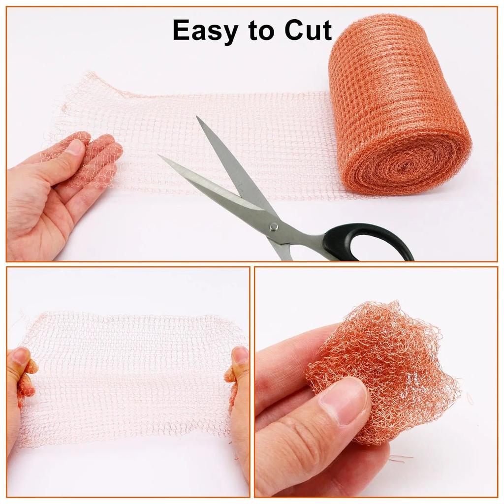 Copper Wire Mesh Shielding & Garden Pest Barrier by HitMyNeed