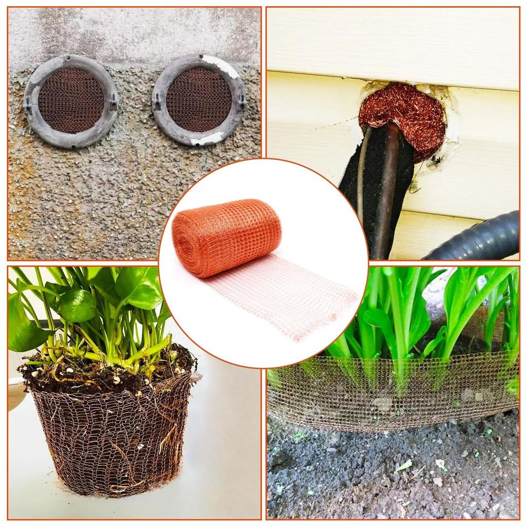 Copper Wire Mesh Shielding & Garden Pest Barrier by HitMyNeed