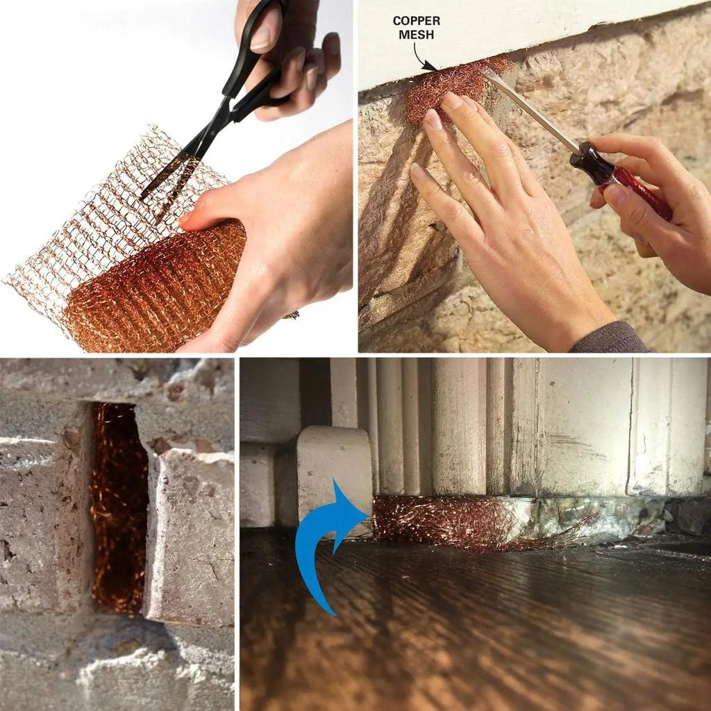 Copper Wire Mesh Shielding & Garden Pest Barrier by HitMyNeed