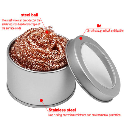 Copper Wire Soldering Iron Tip Cleaning Ball by HitMyNeed