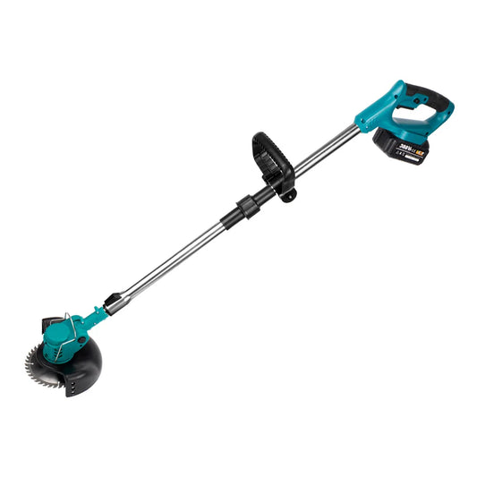 Cordless 18V Lawn Trimmer with Foldable Telescopic Shaft Two (2) batteries by HitMyNeed
