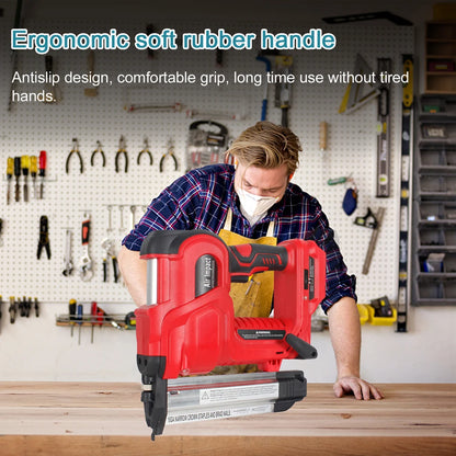Cordless 2-in-1 Nailer & Stapler Gun for Makita by HitMyNeed