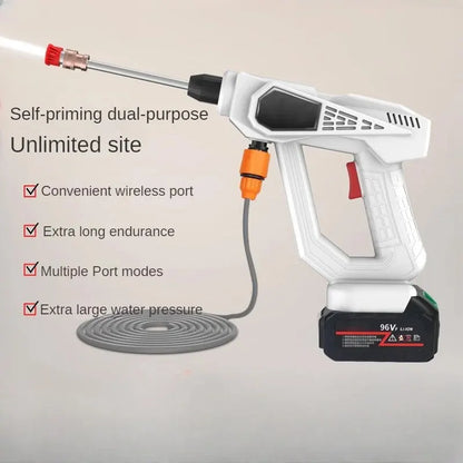 Cordless 24V High Pressure Washer with 5600mAh Battery by HitMyNeed