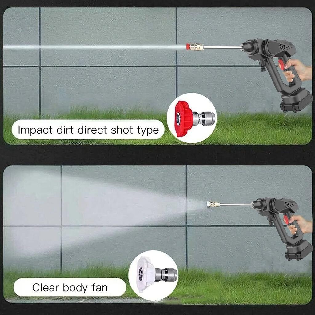 Cordless 24V High Pressure Washer with 5600mAh Battery by HitMyNeed