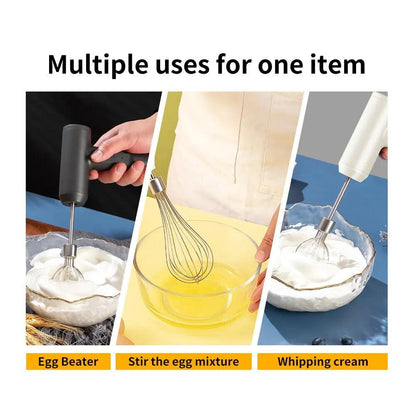 Cordless 3-Speed Hand Mixer with Stainless Steel Beaters by HitMyNeed