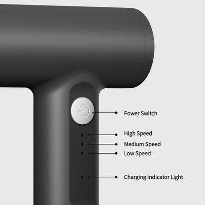 Cordless 3-Speed Hand Mixer with Stainless Steel Beaters by HitMyNeed