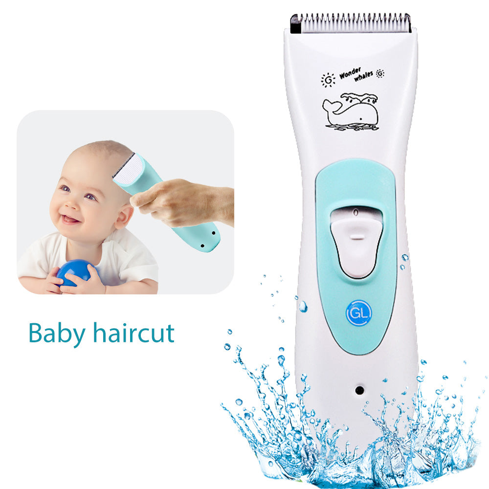 Cordless Baby Hair Clippers, Quiet & Waterproof by HitMyNeed