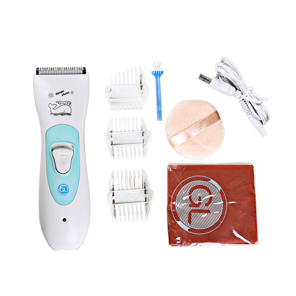 Cordless Baby Hair Clippers, Quiet & Waterproof by HitMyNeed