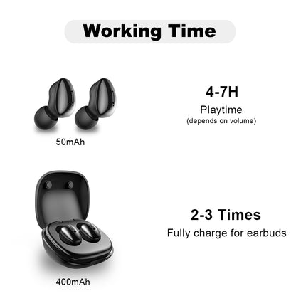Cordless Bluetooth 5.0 Wireless Earbuds with Charging Case by HitMyNeed