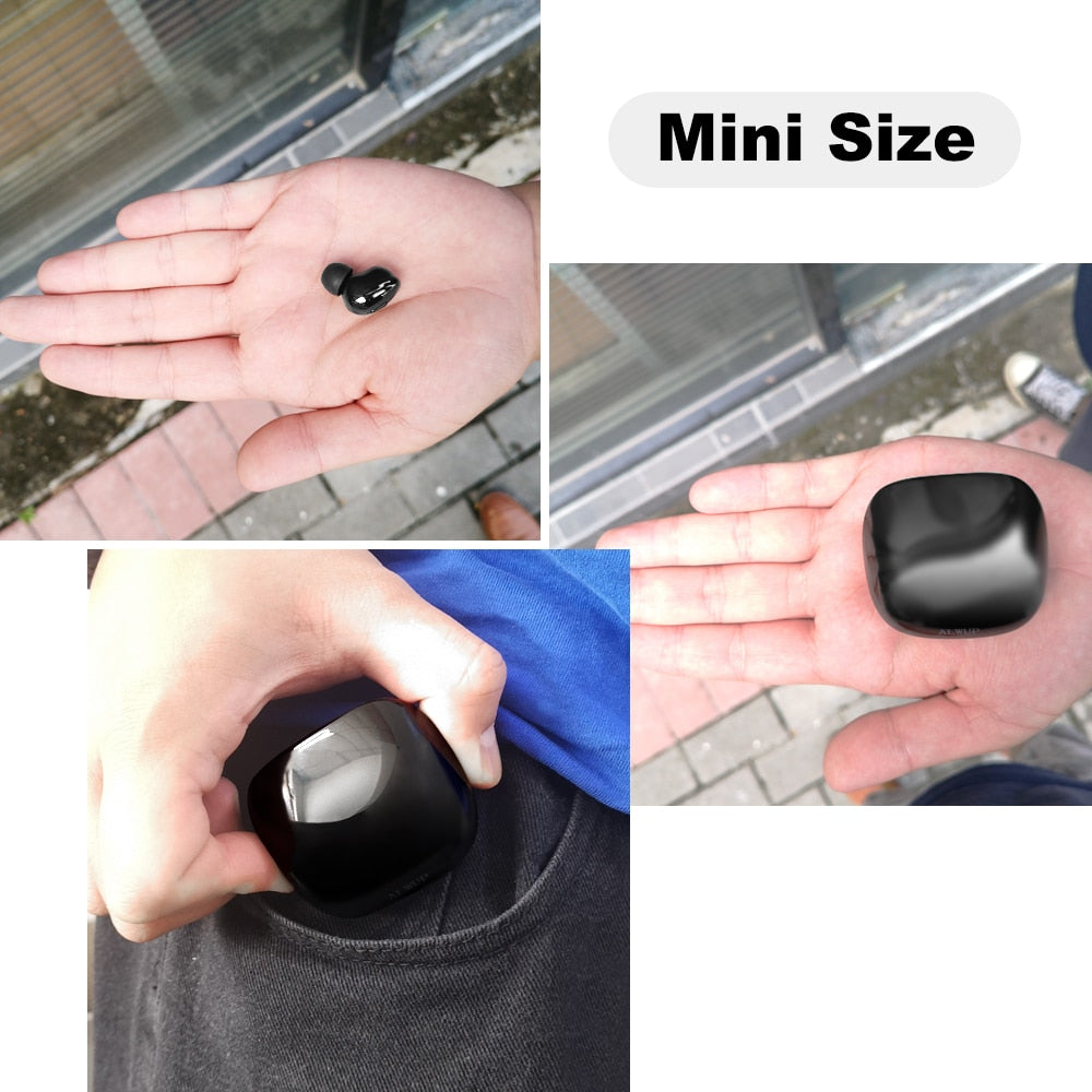 Cordless Bluetooth 5.0 Wireless Earbuds with Charging Case by HitMyNeed