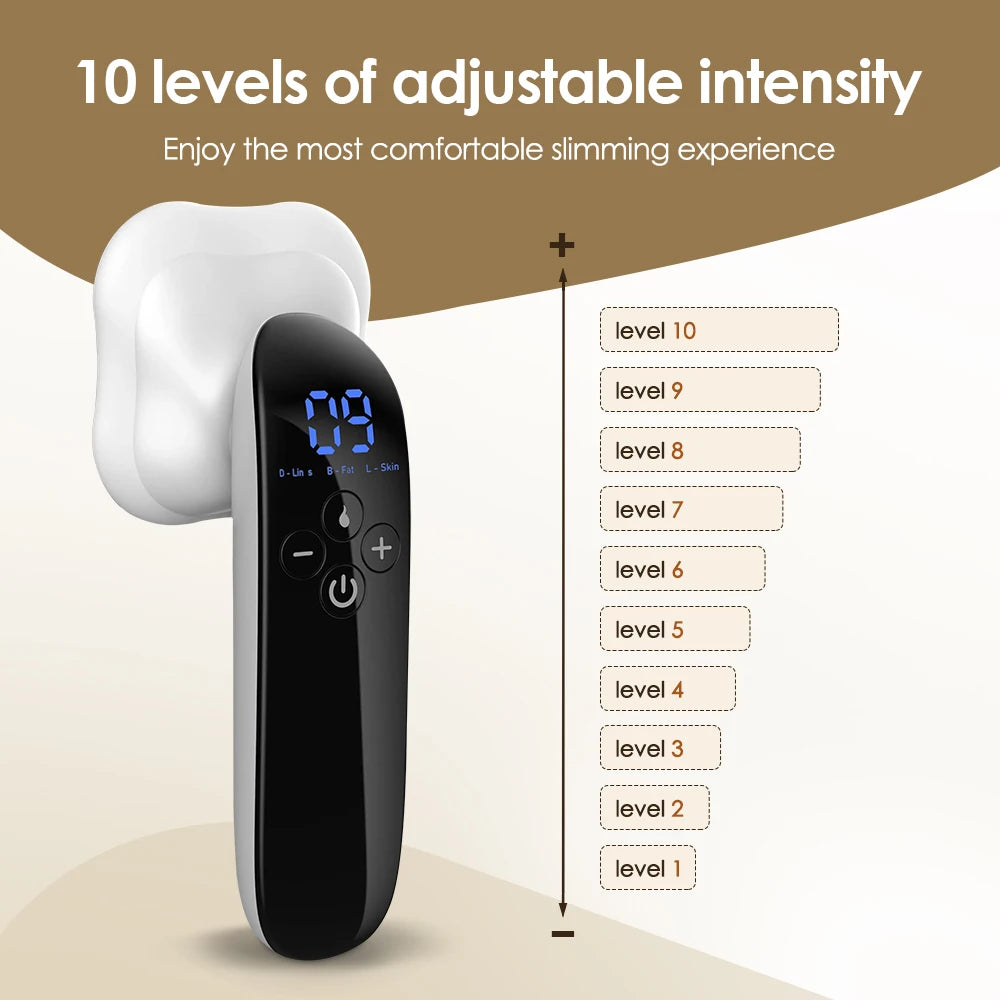 Cordless Body Sculpting Massager with RF & Red Light by HitMyNeed