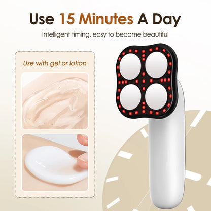 Cordless Body Sculpting Massager with RF & Red Light by HitMyNeed