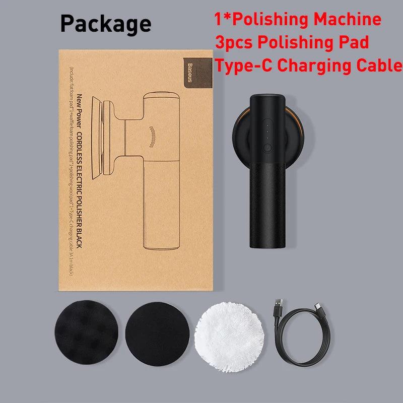 Cordless Car Polisher with Adjustable Speed by HitMyNeed