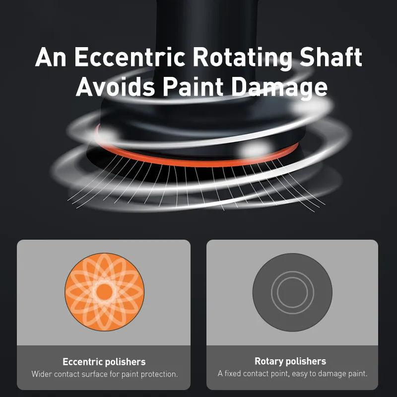 Cordless Car Polisher with Adjustable Speed by HitMyNeed