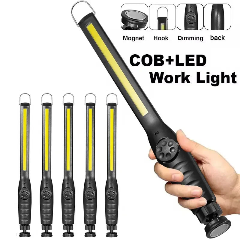 Cordless COB LED Magnetic Work Light 700 Lumens by HitMyNeed