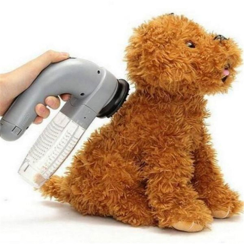 Cordless Dog Vacuum Grooming Brush Tool by HitMyNeed