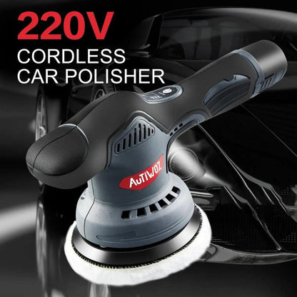 Cordless Dual Action Car Polisher 5" 12V Brushless by HitMyNeed