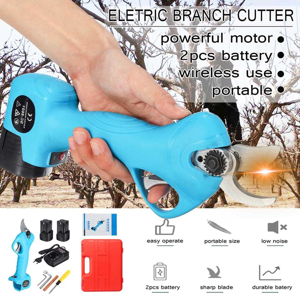 Cordless Electric Garden Shears with 25mm Cutting by HitMyNeed