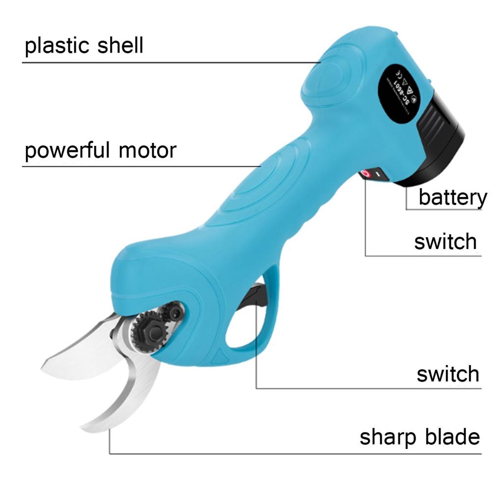 Cordless Electric Garden Shears with 25mm Cutting by HitMyNeed