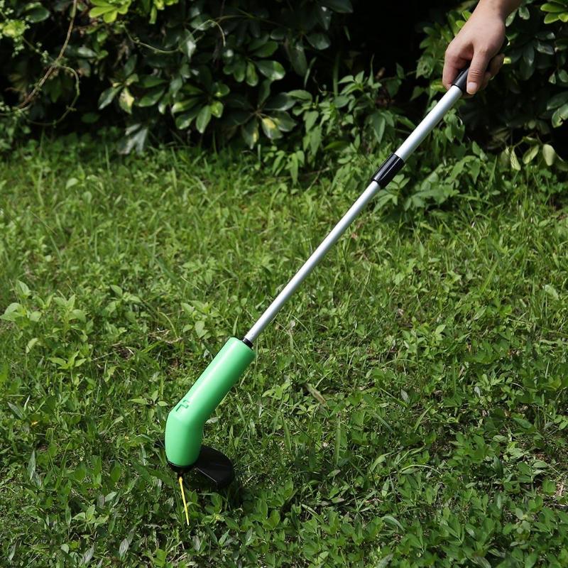 Cordless Electric Grass Cutter with Zip Tie Trimmer by HitMyNeed