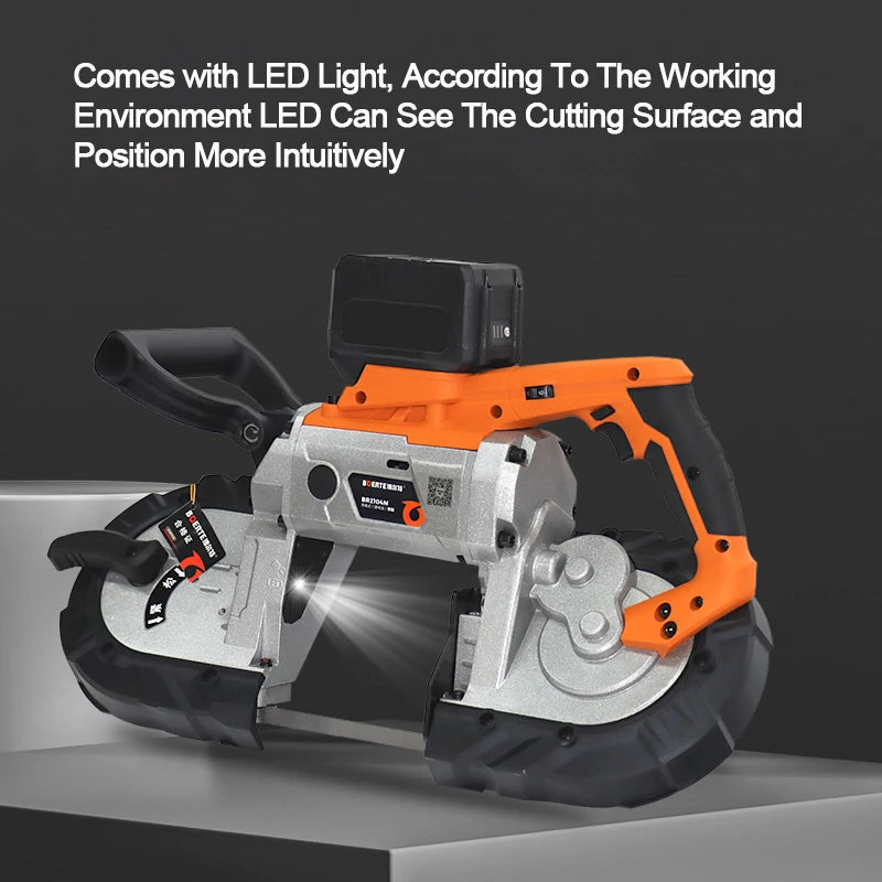 Cordless Electric Handheld Band Saw 20V by HitMyNeed