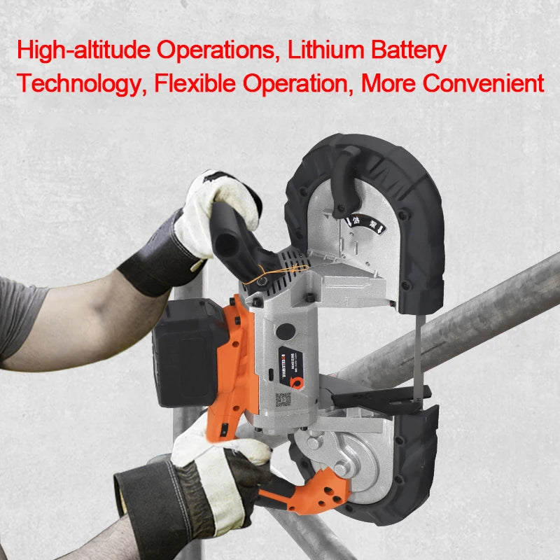 Cordless Electric Handheld Band Saw 20V by HitMyNeed