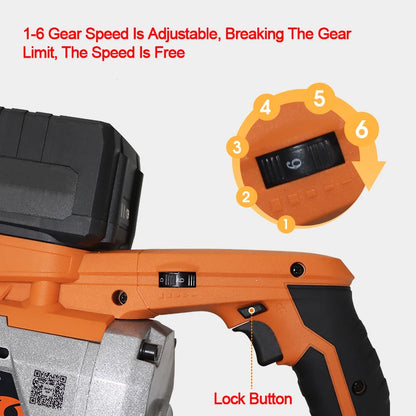 Cordless Electric Handheld Band Saw 20V by HitMyNeed
