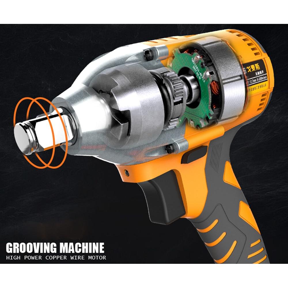 Cordless Electric Impact Wrench 88V 350Nm by HitMyNeed