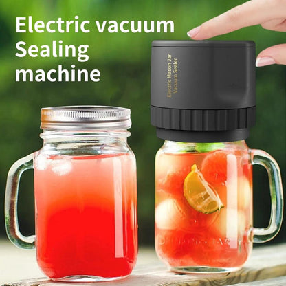 Cordless Electric Mason Jar Vacuum Sealer Kit by HitMyNeed