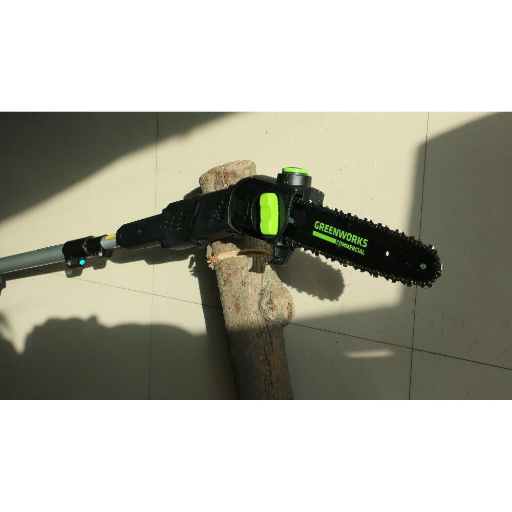 Cordless Extendable Pole Saw with 10" Bar, 82V by HitMyNeed