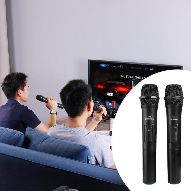 Cordless Handheld Microphone Set with USB Receiver by HitMyNeed