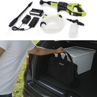Cordless Handheld Pressure Washer with 6m Hose by HitMyNeed