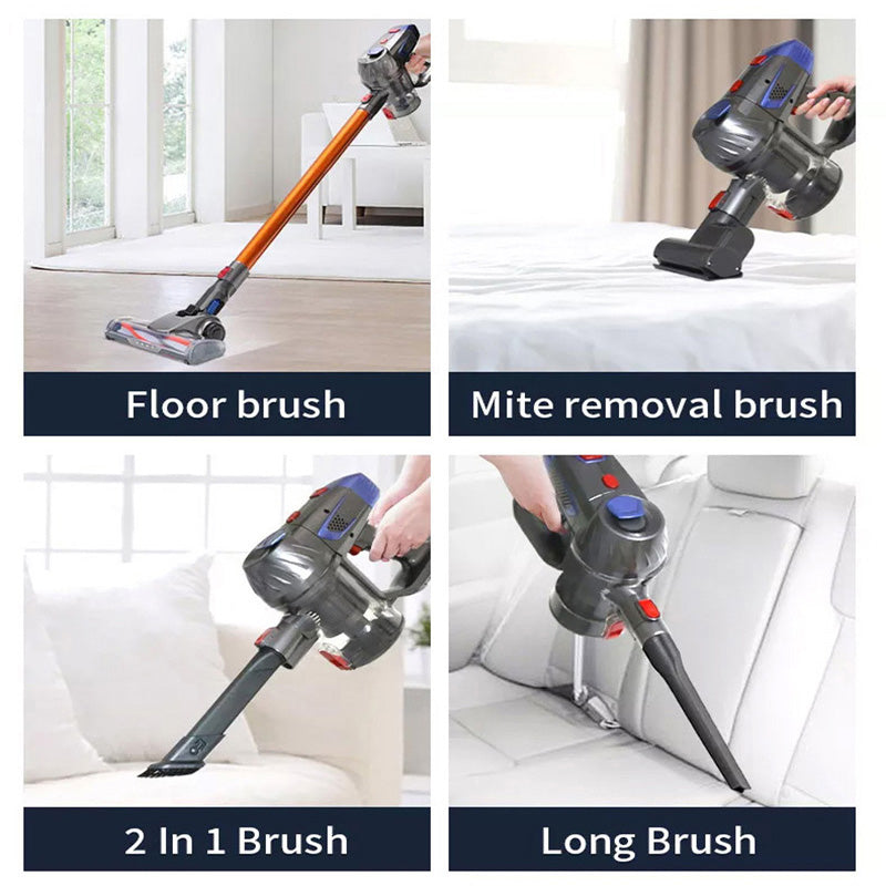Cordless Handheld Vacuum Cleaner 150W 10kPa with LED by HitMyNeed