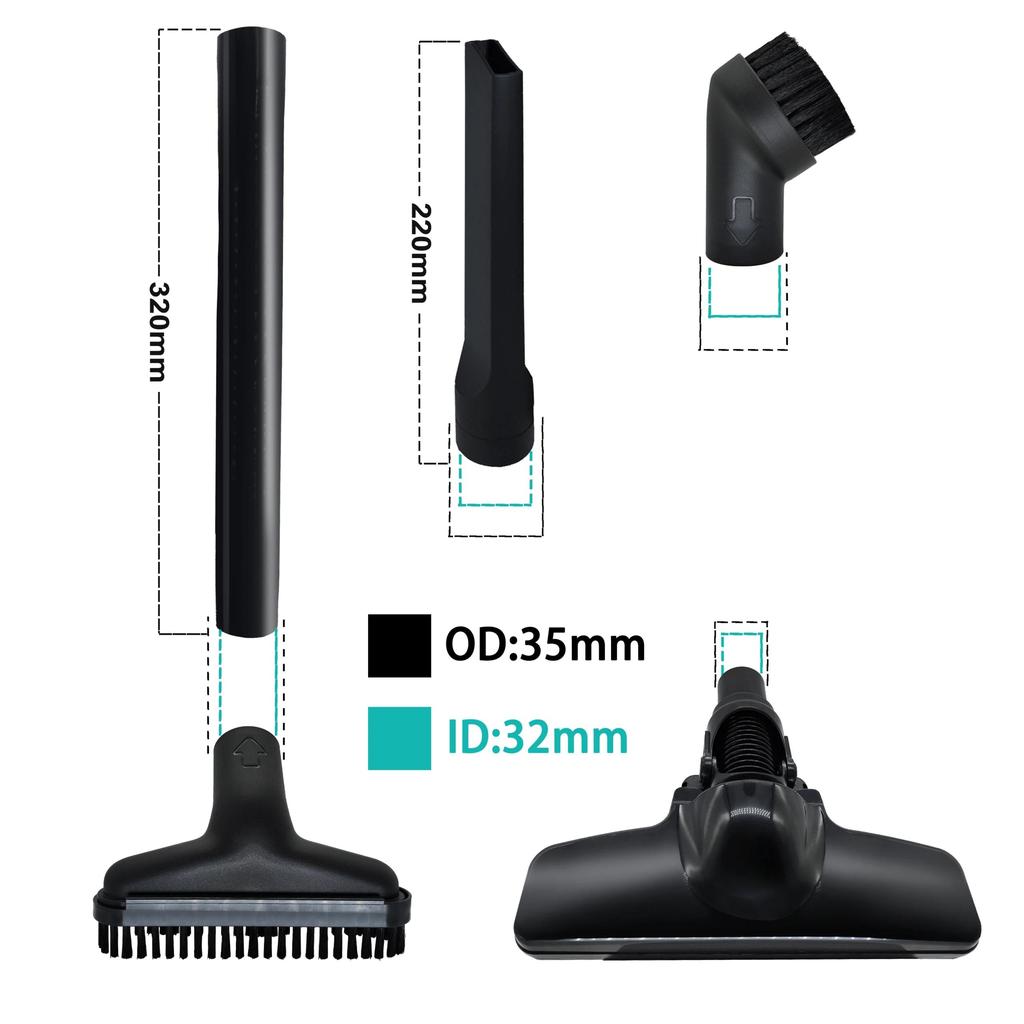 Cordless Handheld Vacuum Cleaner Compatible with Makita 18V by HitMyNeed